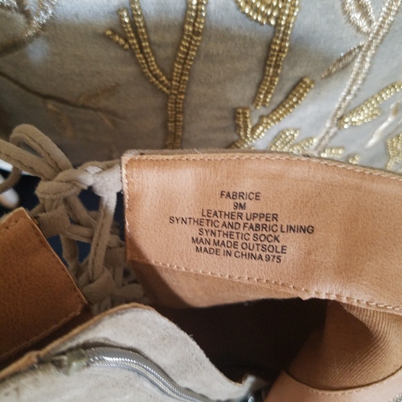 Steve Madden Fabrice Suede Peep Toe Booties - Picture 4 of 4